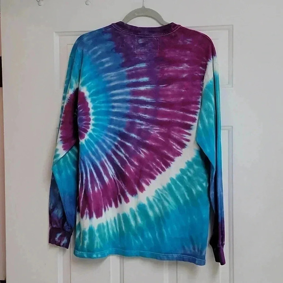 Super funky tie dyed top by Devin In Space - Picture 6 of 7